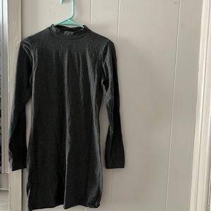 Tight, long-sleeve dress